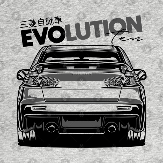 Lancer Evolution X by idrdesign